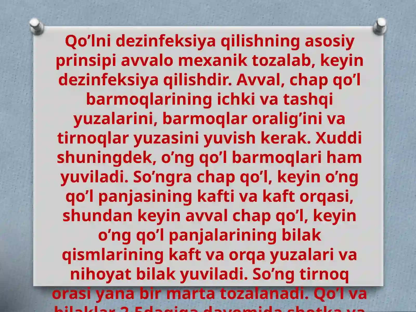 Operatsiyaga tayyorgarlik ko’rish. Xirurg qo’lini Spasokukoskiy-Kochergin usulini qo’llash 3