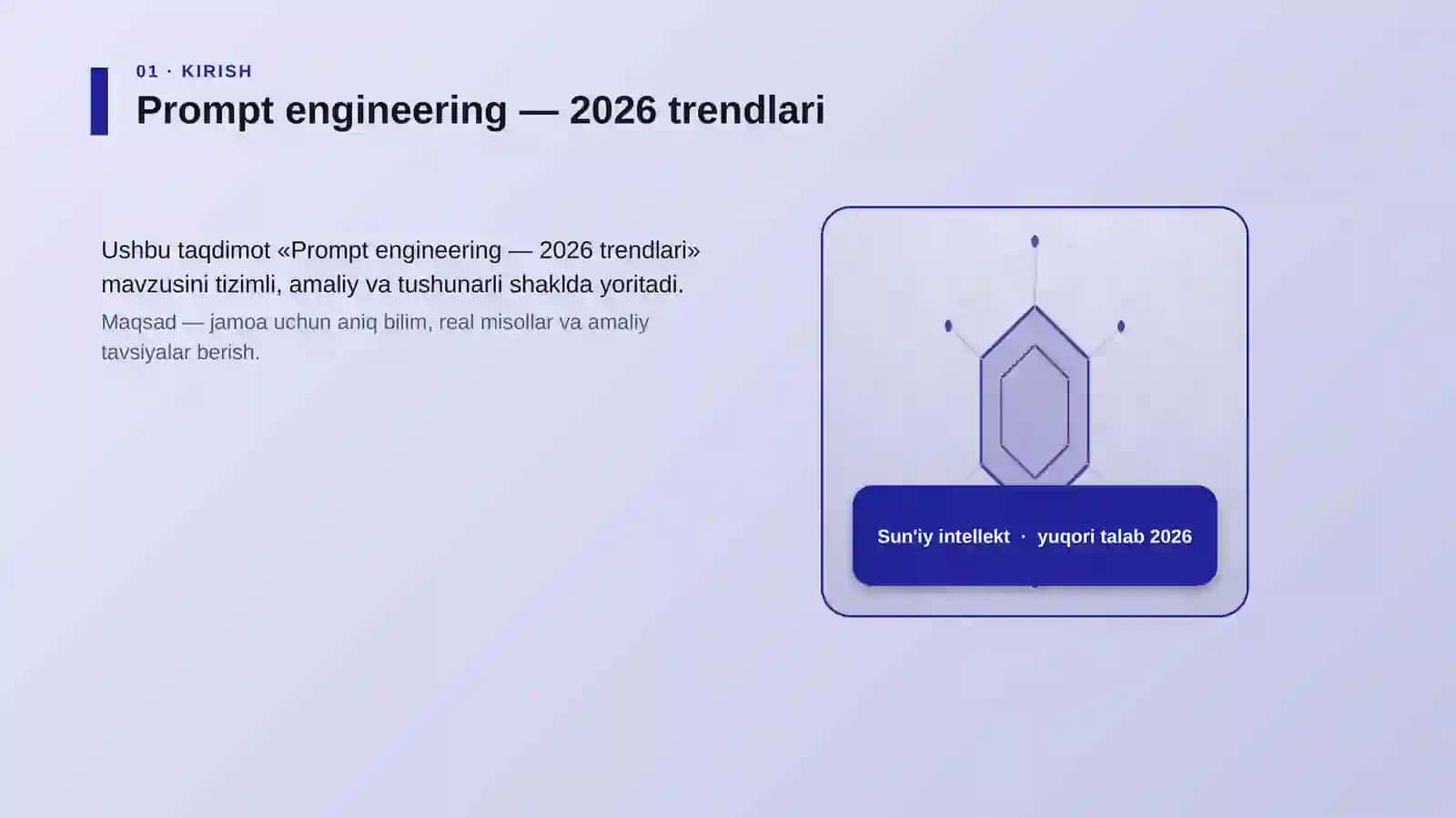 Prompt engineering — 2026 trendlari 3