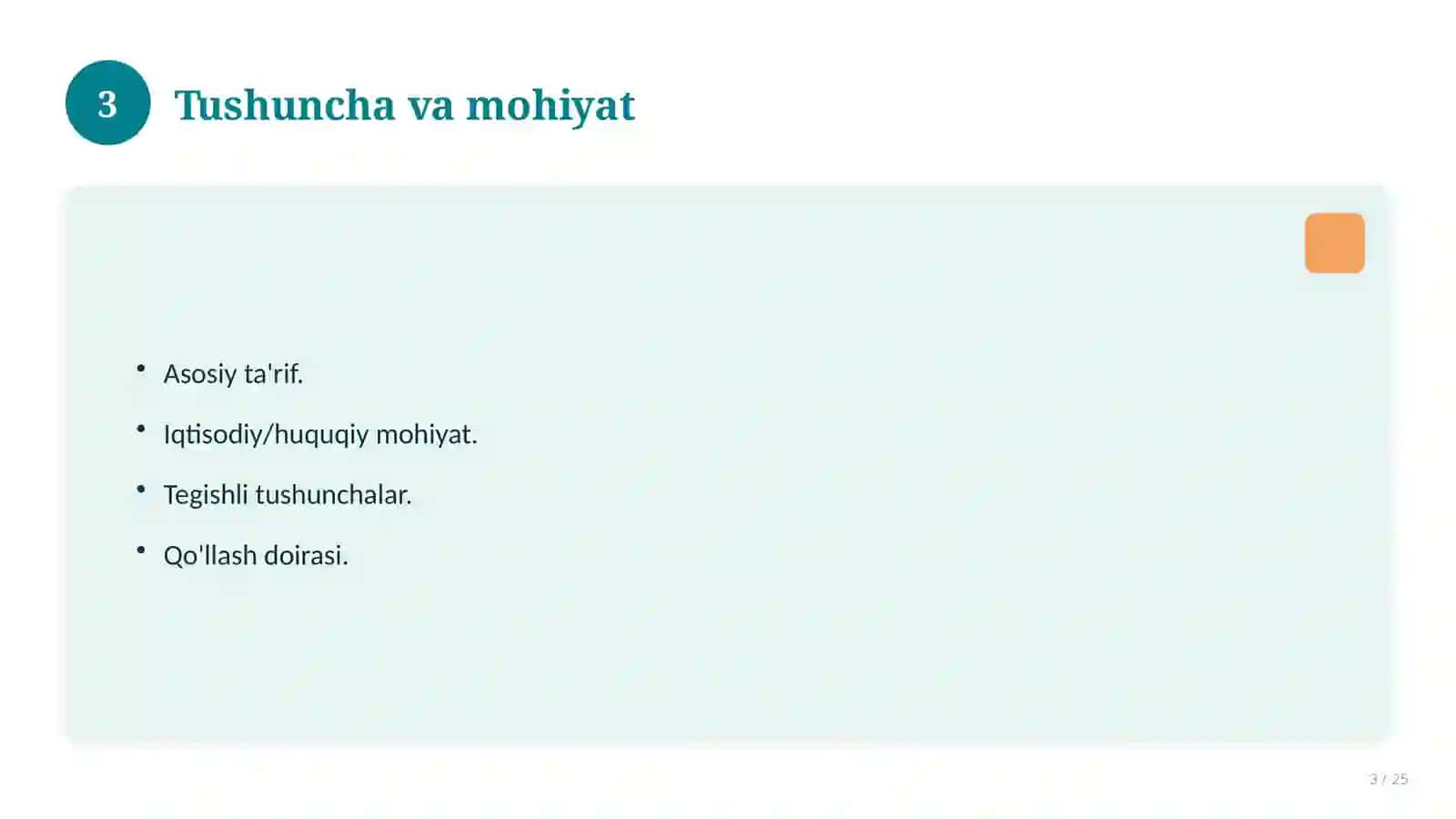 Istiqbol yillarida amalga oshirilgan islohotlar (siyosiy, iqtisodiy va ijtimoiy sohalarda) 3