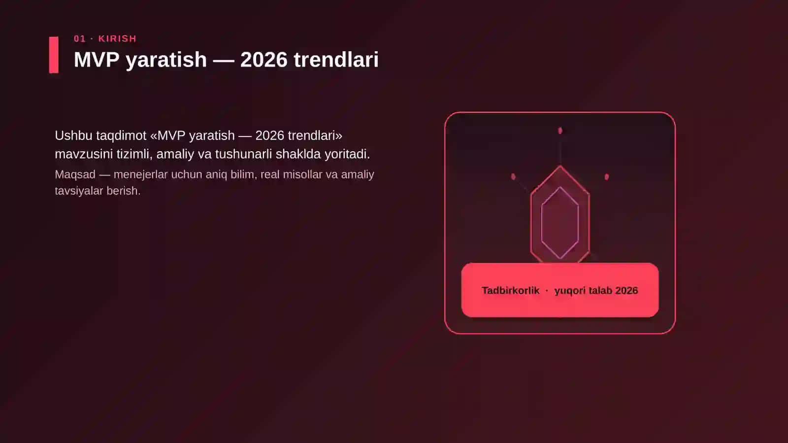 MVP yaratish — 2026 trendlari 3