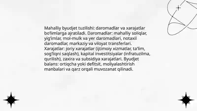 Mahalliy moliya 3