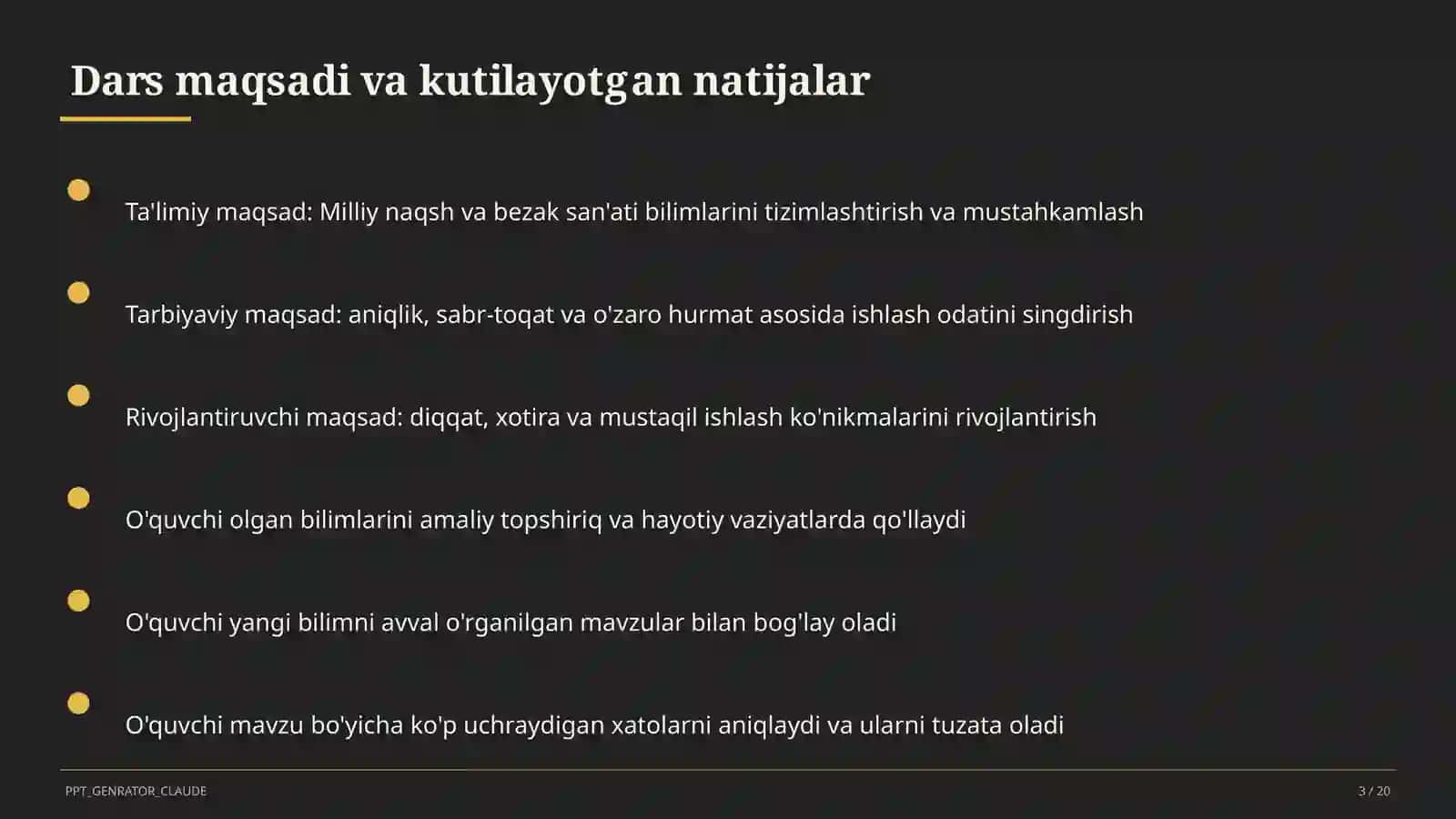 Milliy naqsh va bezak san'ati (3-sinf) 3