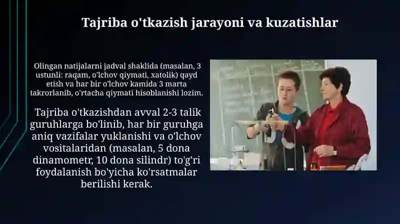Umumta'lim maktablarida fizikadan laboratoriya ishlarini tashkil etish va ötkazish metodikasi 3