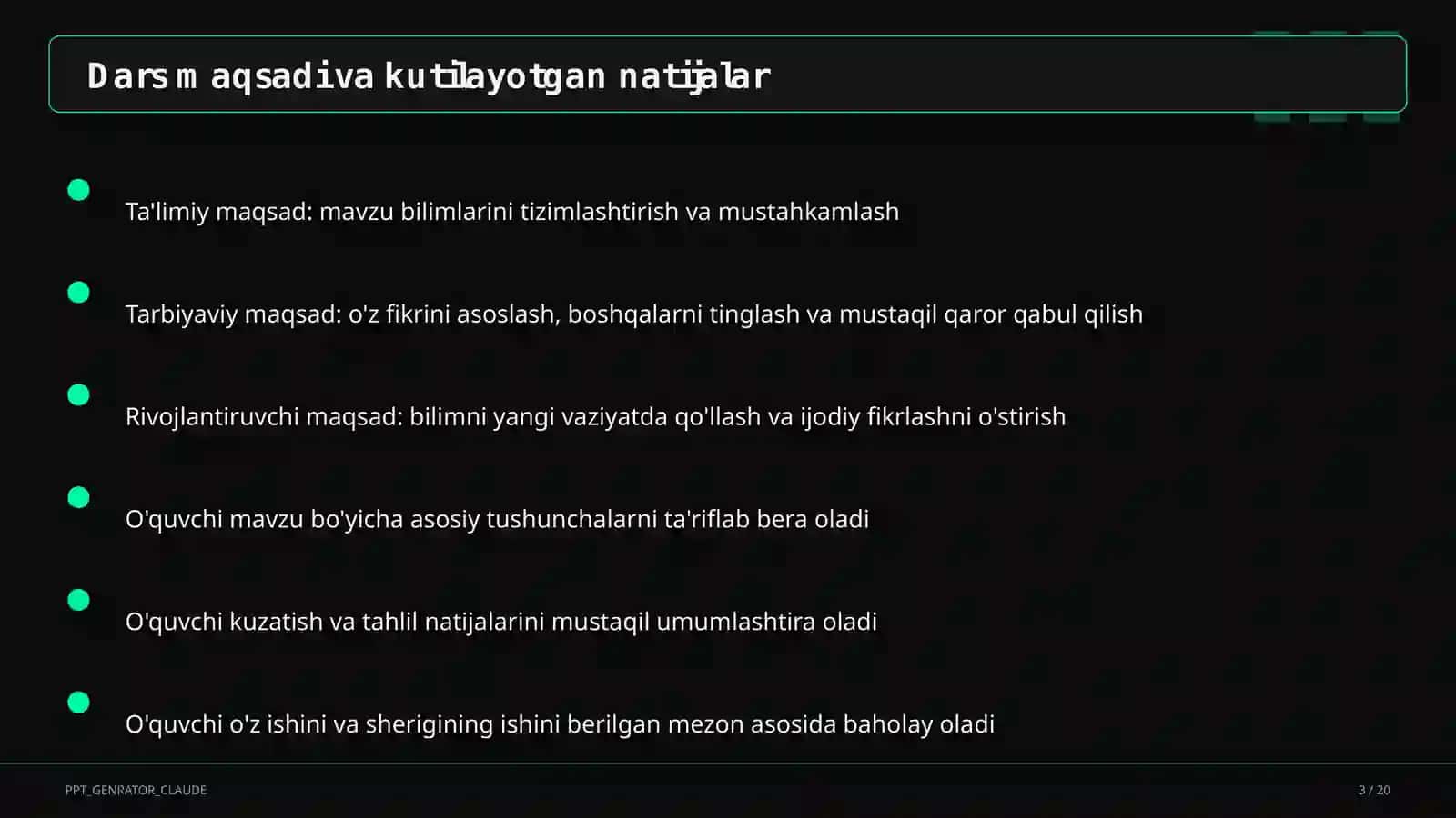 Jinoyat huquqi asoslari va javobgarlik (10-sinf) 3