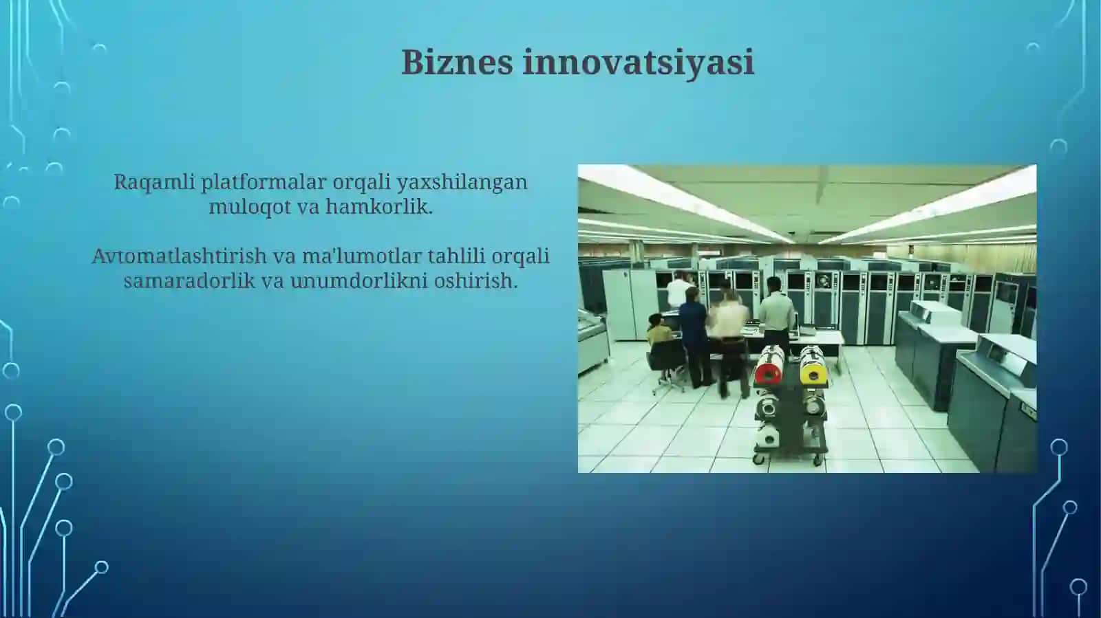 Axborot texnologiyalari taqdim etadigan qulayliklar 3