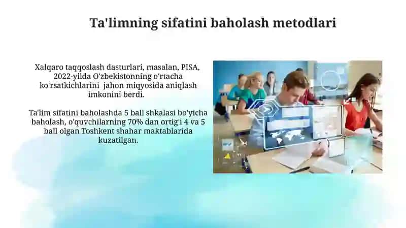 Umumiy oʻrta taʼlimda taʼlim-tarbiya va monitoring 3