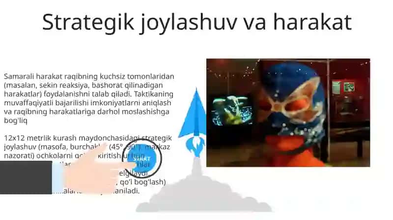 Kurash zali maydoni musobaqa qoidalarini nazarda tutib darslarni kuzatish 3