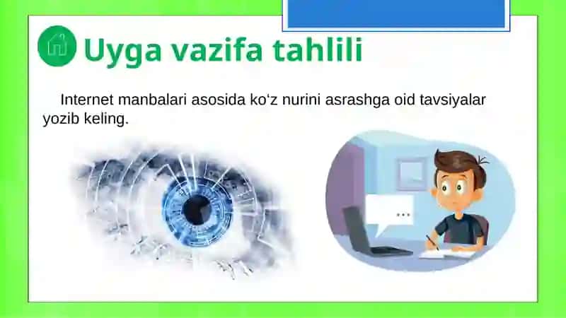 KO‘Z NURINI ASRAYLIK 3