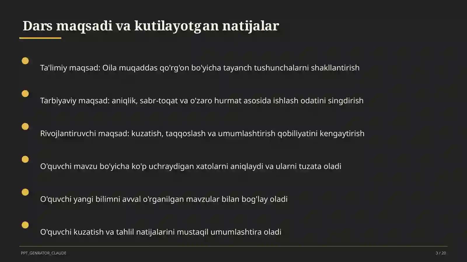 Oil muqaddas qo'rg'on (5-sinf) 3