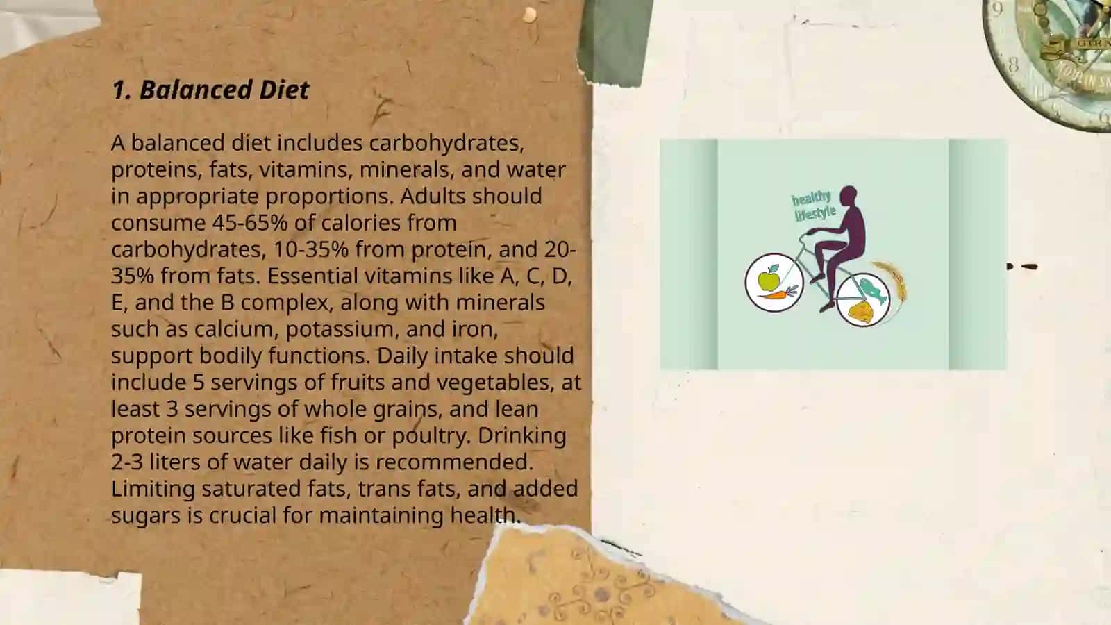 Healthy lifestyle 3