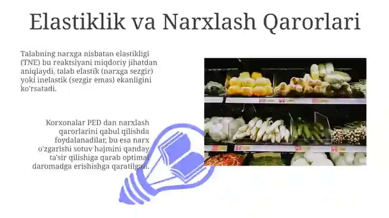 Talab elastikligi 3
