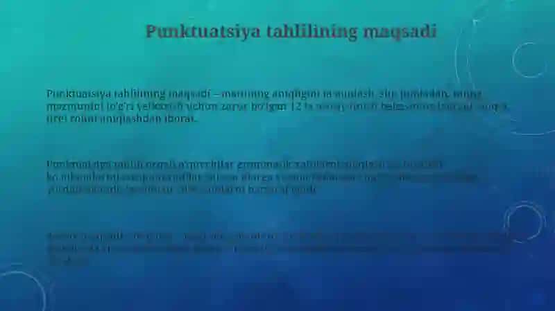 Punktuatsiya tahlili 3