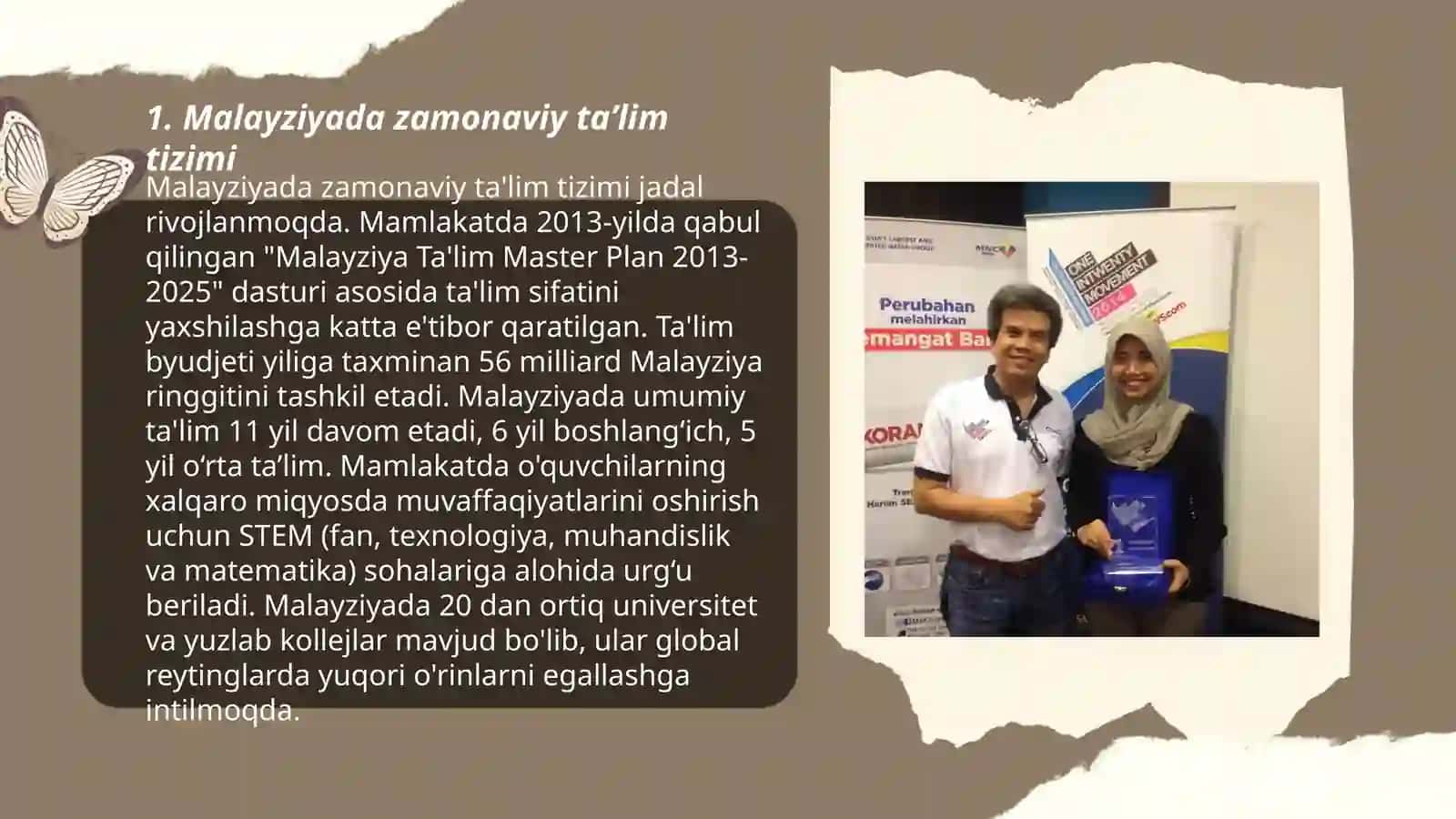 Malayziyada zamonaviy ta'lim tizimi 3