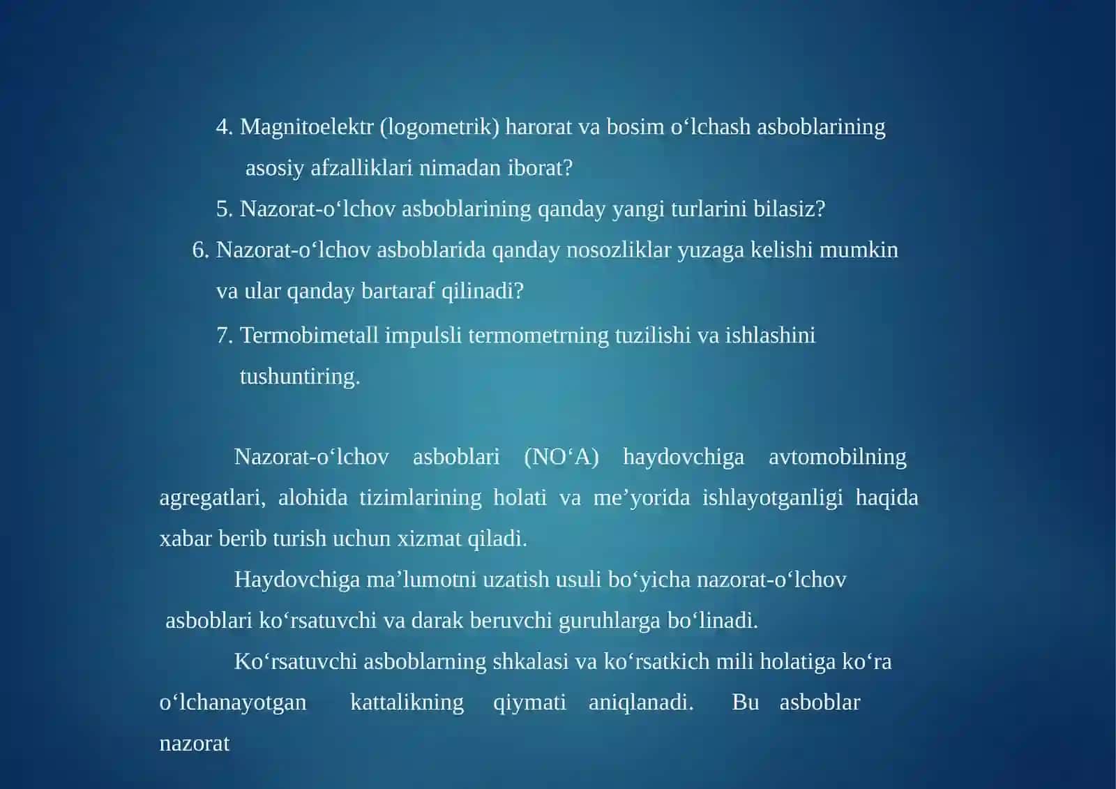 Letishingiz Informastion-diagnostik tizimisxemalarnio’rganish 3