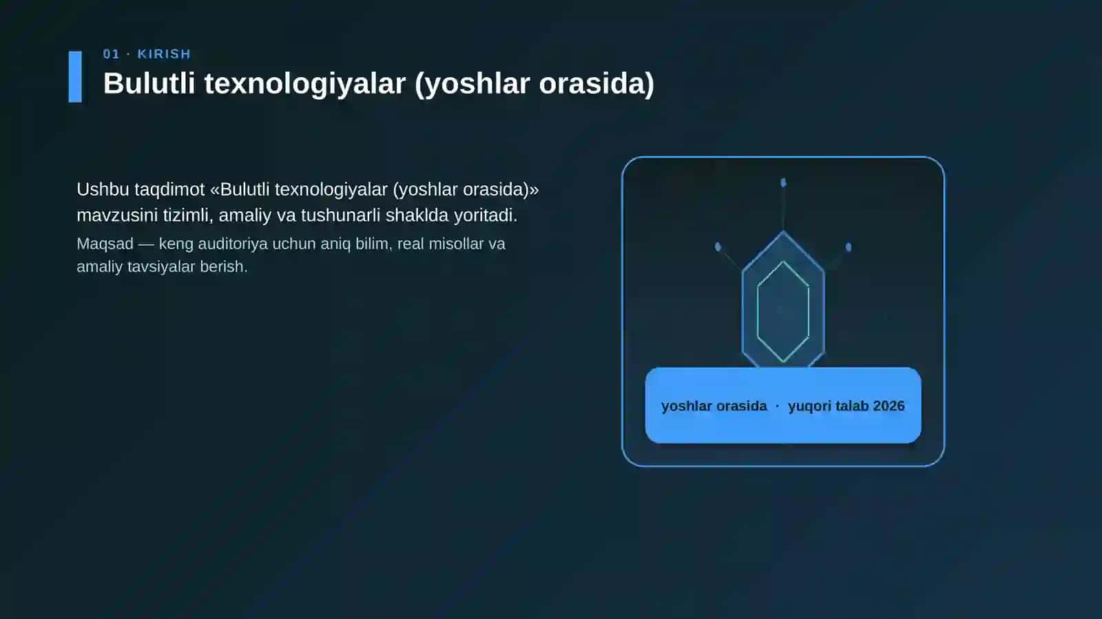 Bulutli texnologiyalar (yoshlar orasida) 3