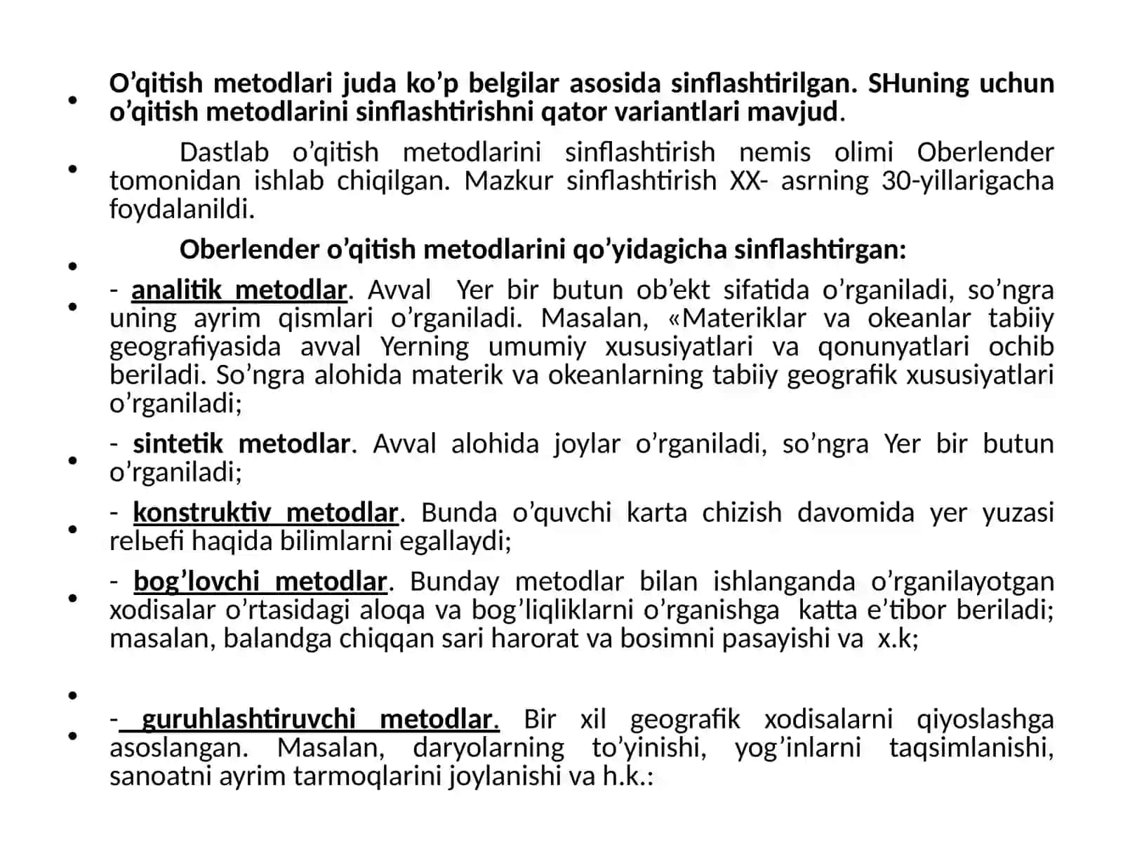 Tabiiy fanlarni o'qitish metodlari 3