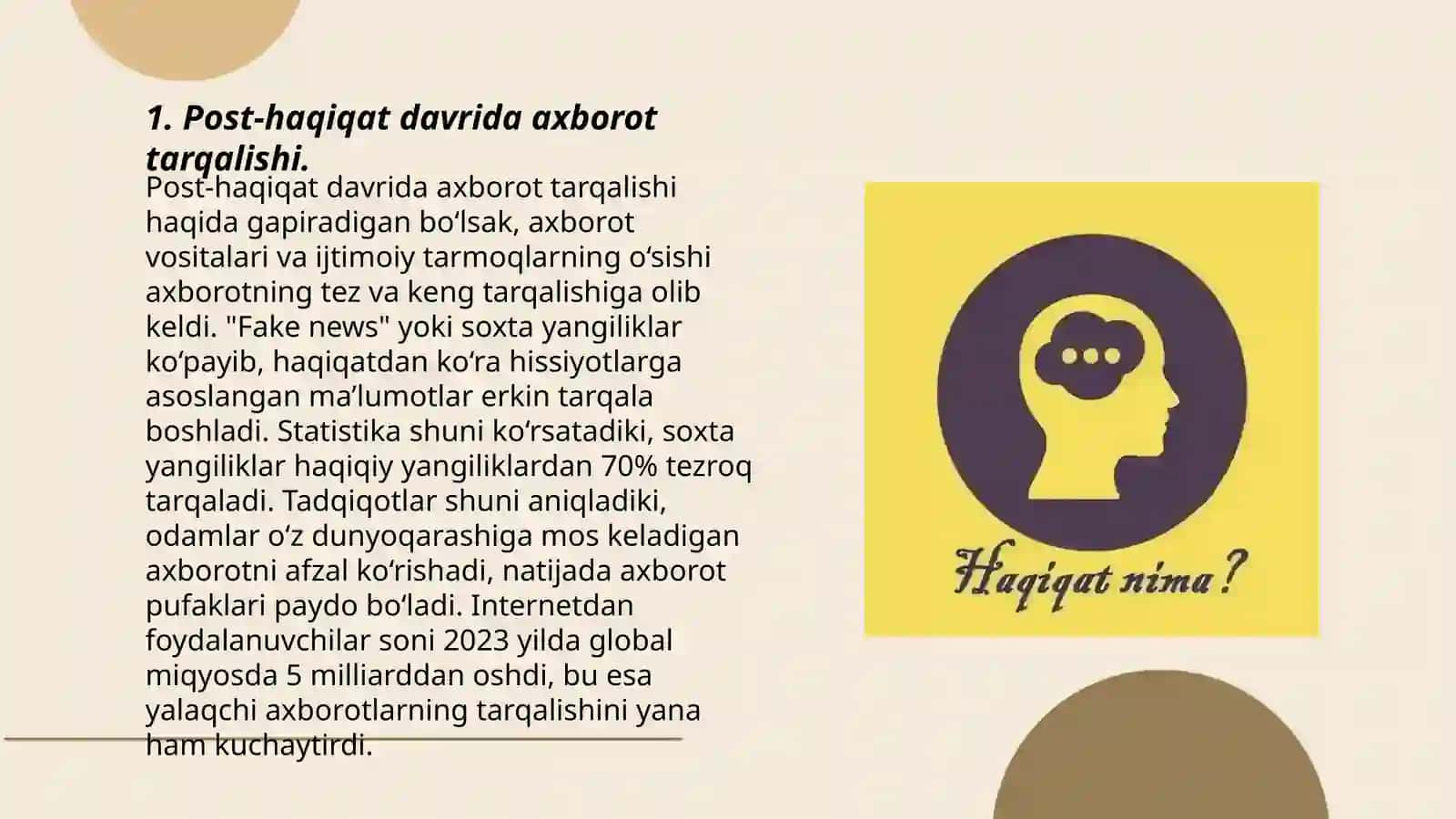 Post-haqiqat davrida axborot tarqalishi 3