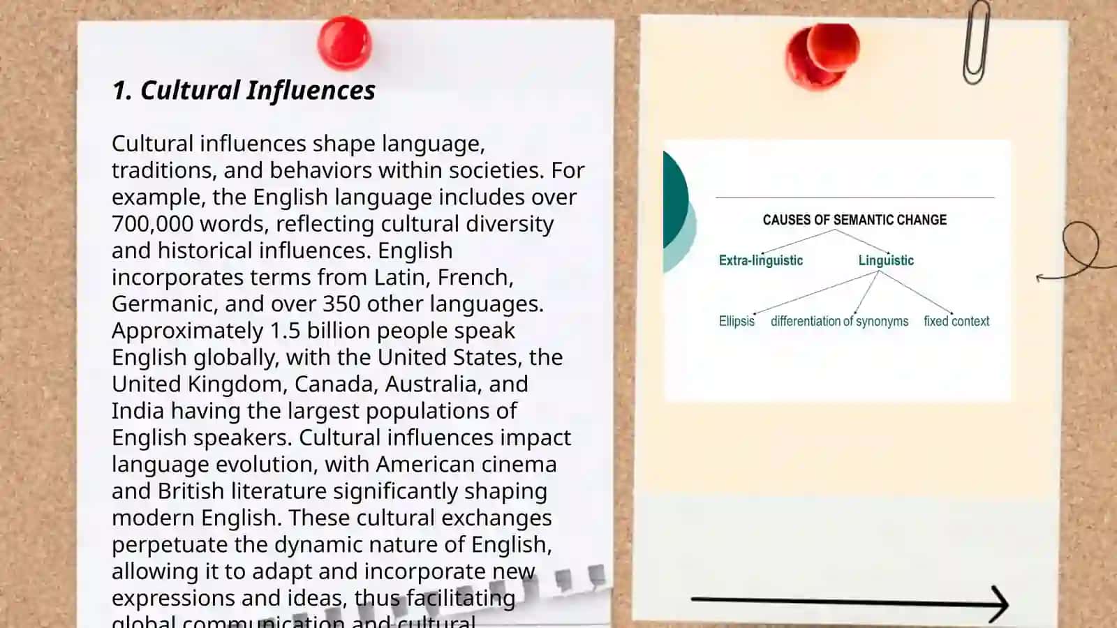 Reasons for semantic changes 3