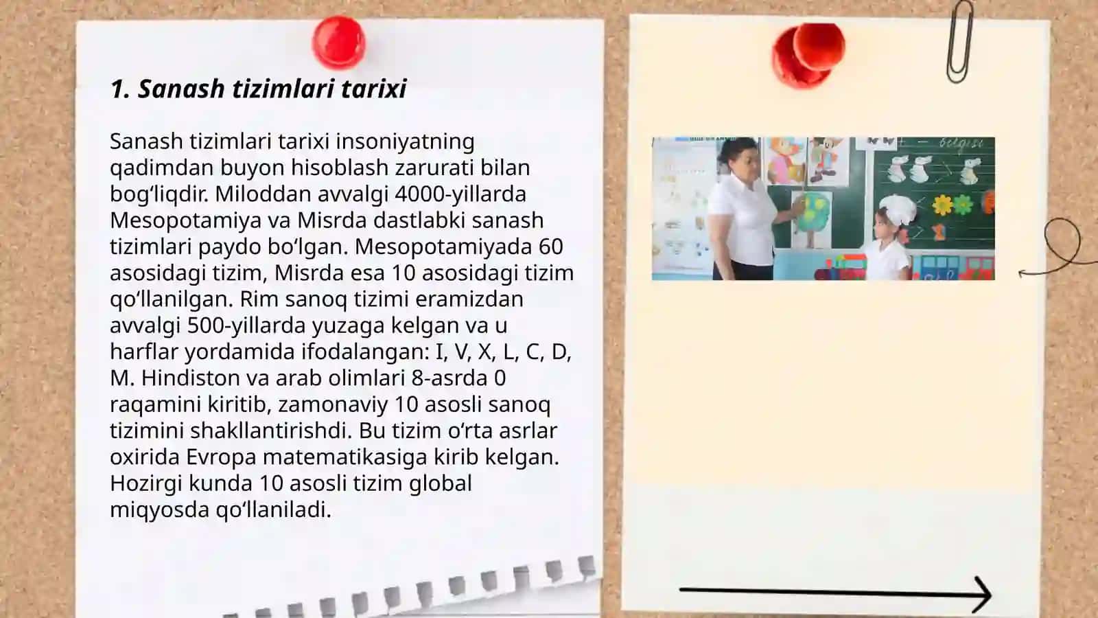 Sanash tizimlari tarixi 3