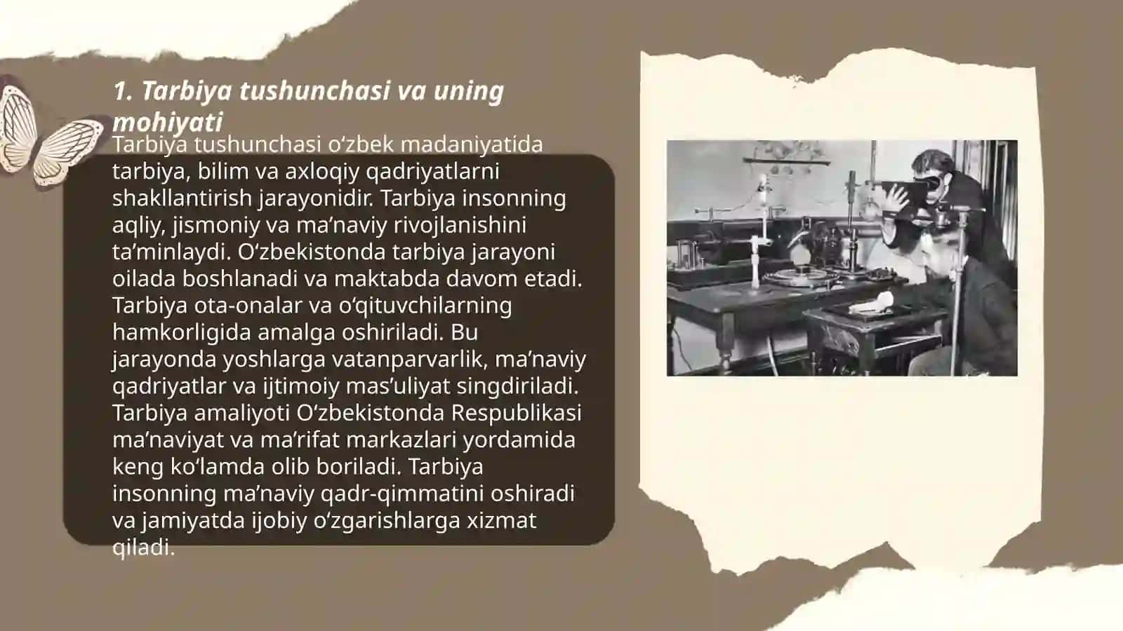 Tarbiya tushunchasi va uning mohiyati 3