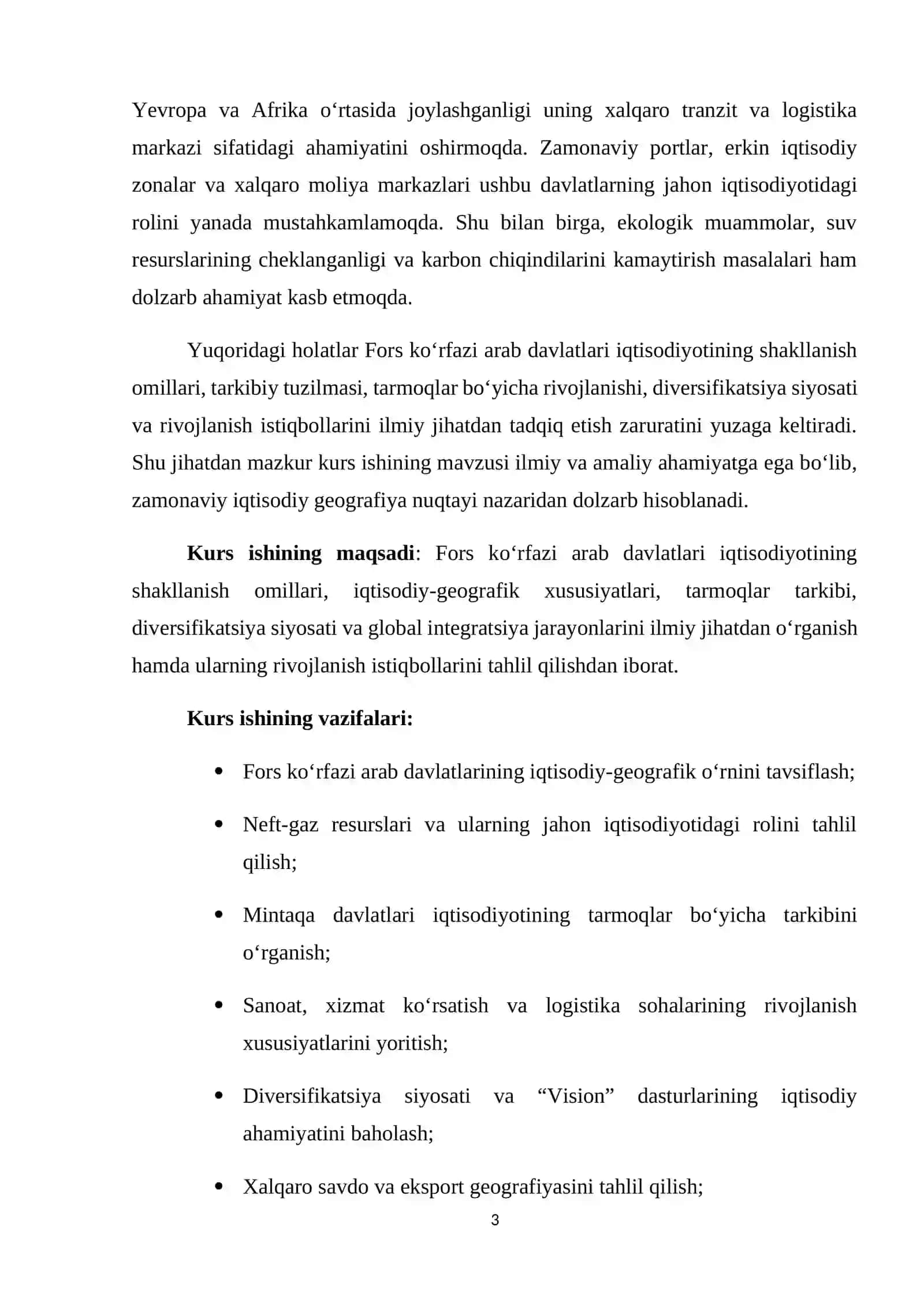 FORS KO‘RFAZI MAMLAKATLARINING IQTISODIY-GEOGRAFIK TAVSIFI 3