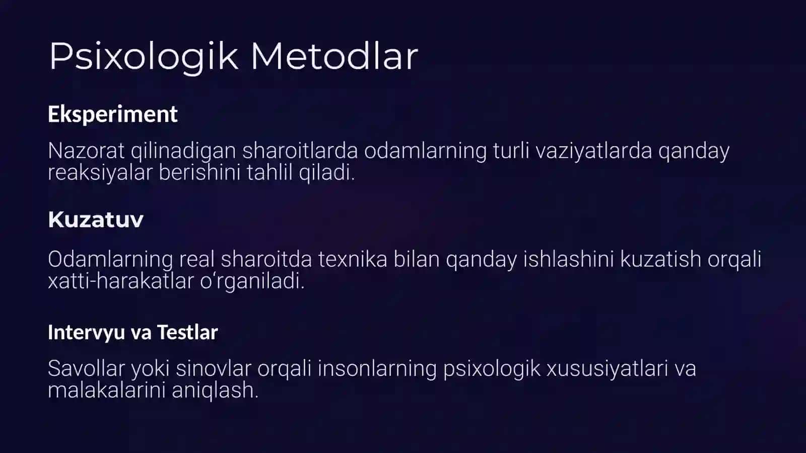 Tadqiqot Metodlarining Umumiy Xususiyatlari 3