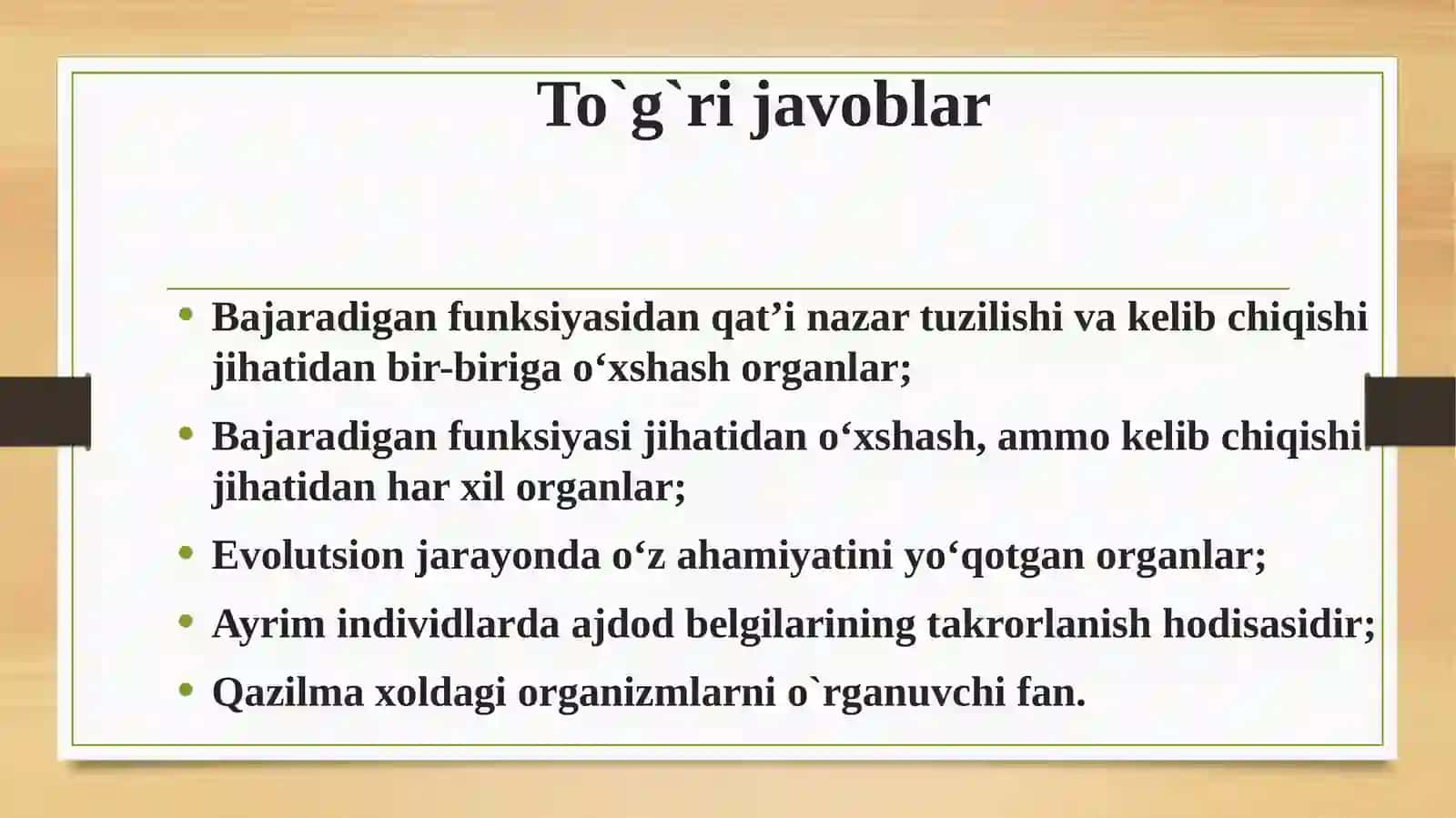 Evolutsiyani isbotlashda biogeografiya fani dalillari 3