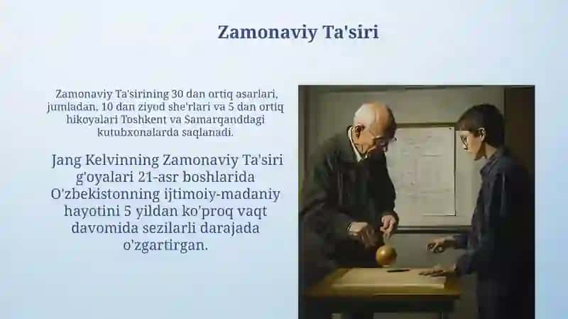 Jang Kelvin va uning talimoti 3
