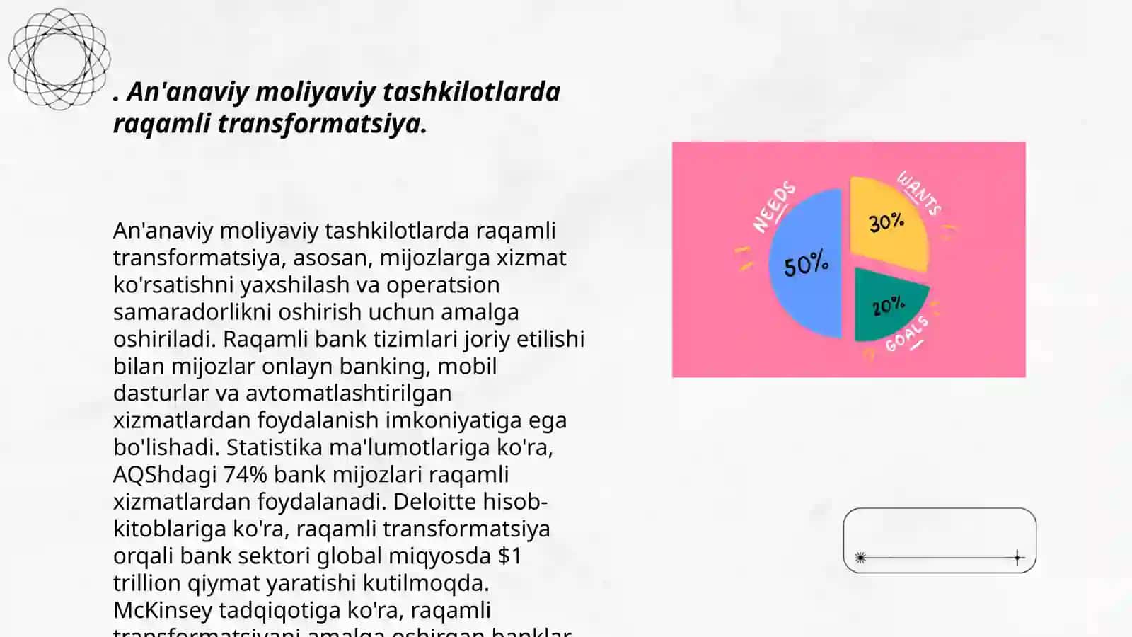 An'anaviy va innovatsion moliyaviy texnalogiyalar xavfi 3
