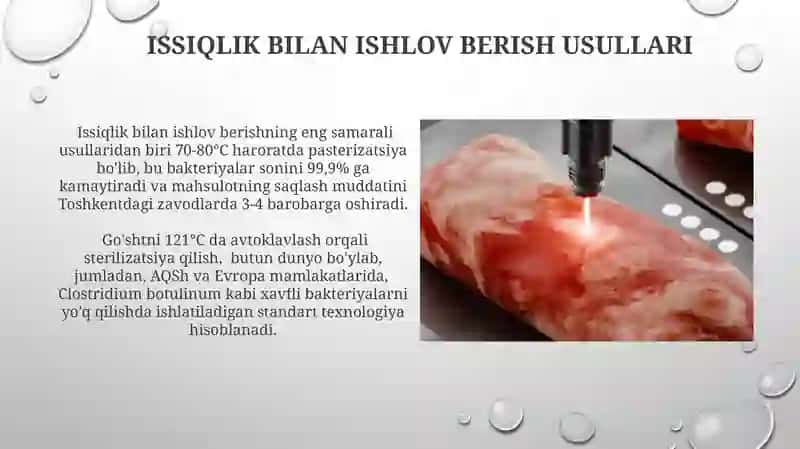 Sut va go'sht mahsulotlarini qayta ishlash texnologiyalari 3