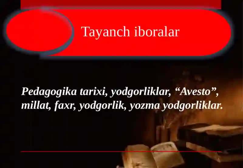 PEDAGOGIK TA’LIMOTLAR TARIXI 3