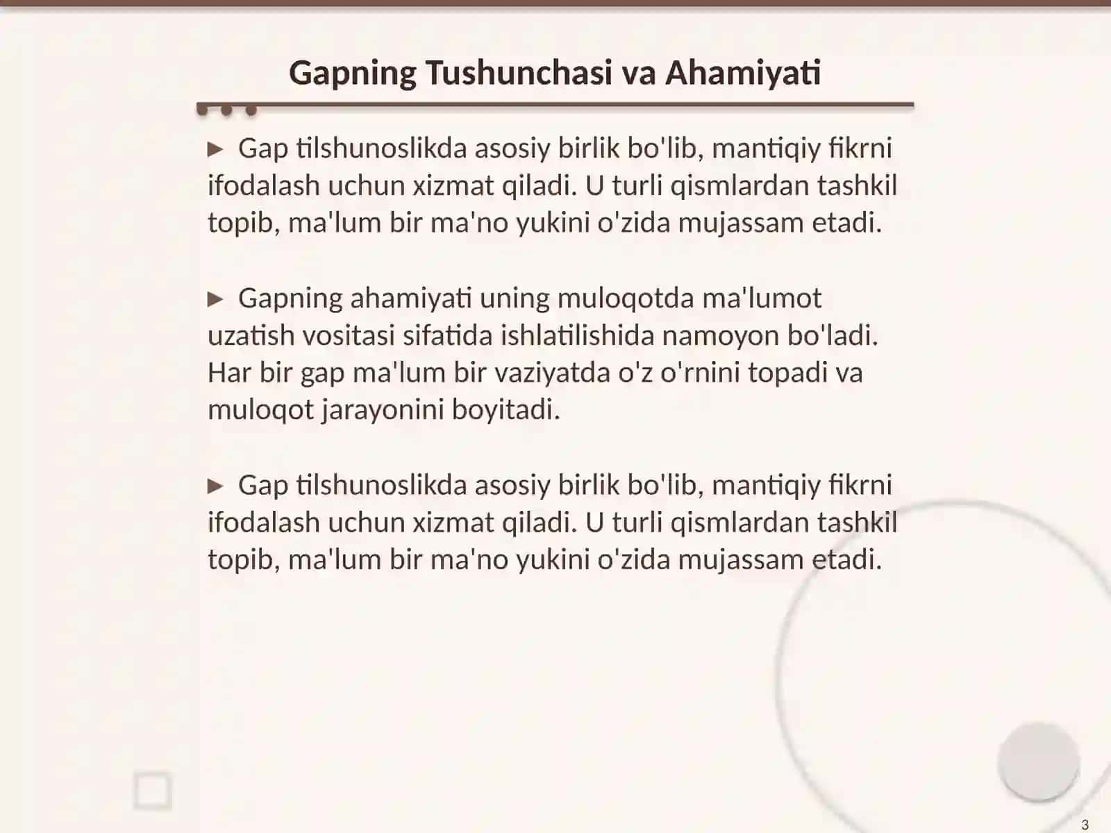 Gapning Tushunchasi va Uning Ahamiyati 3