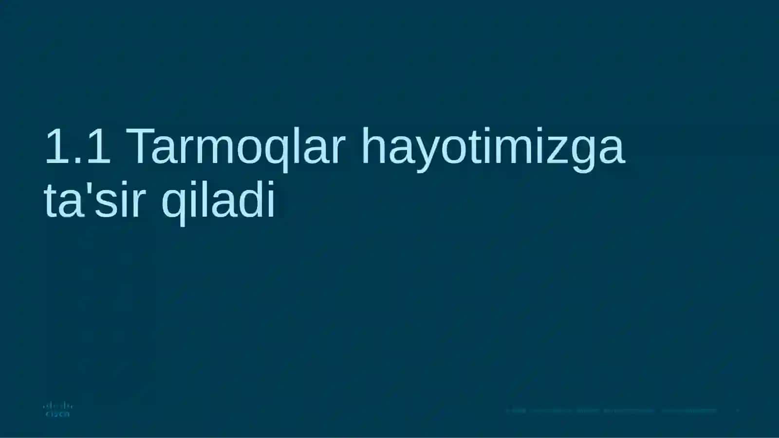 Bugungi kunda tarmoq 3