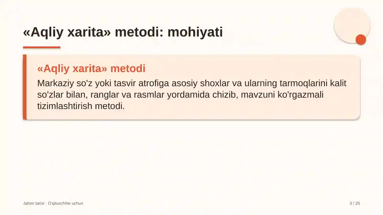 jahon tarixi darslarida aqliy xarita metodidan foydalanish 9402 3