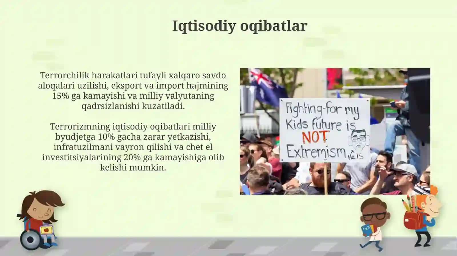 Diniy ekstremizm va terrorizm mohiyatlari va salbiy oqibatlari 3