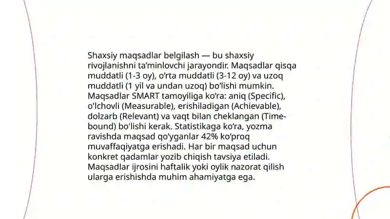 Shaxsiy strategiya taqdimoti 3
