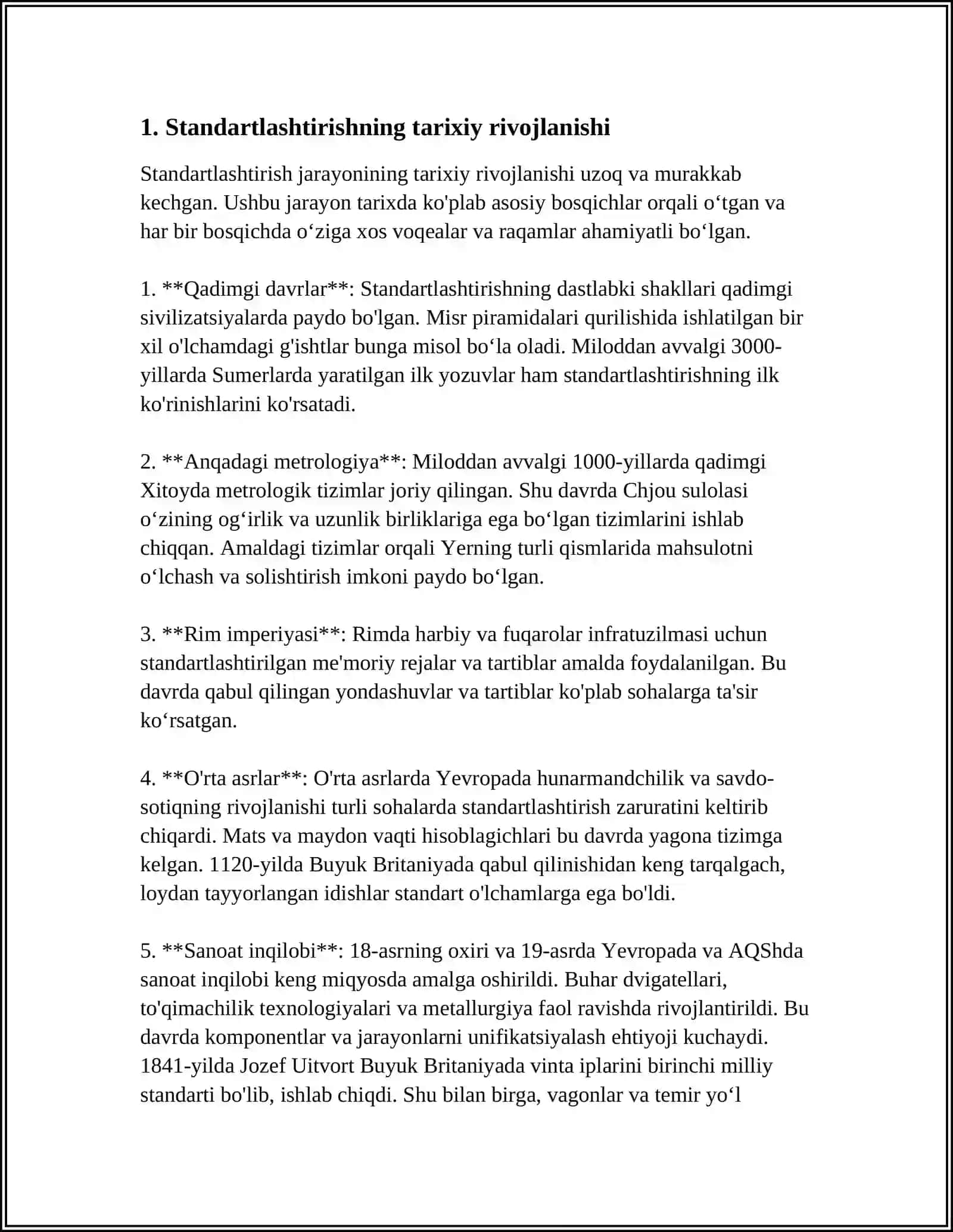 DAVLAT STANDARTLASHTIRISH TIZIMI 3