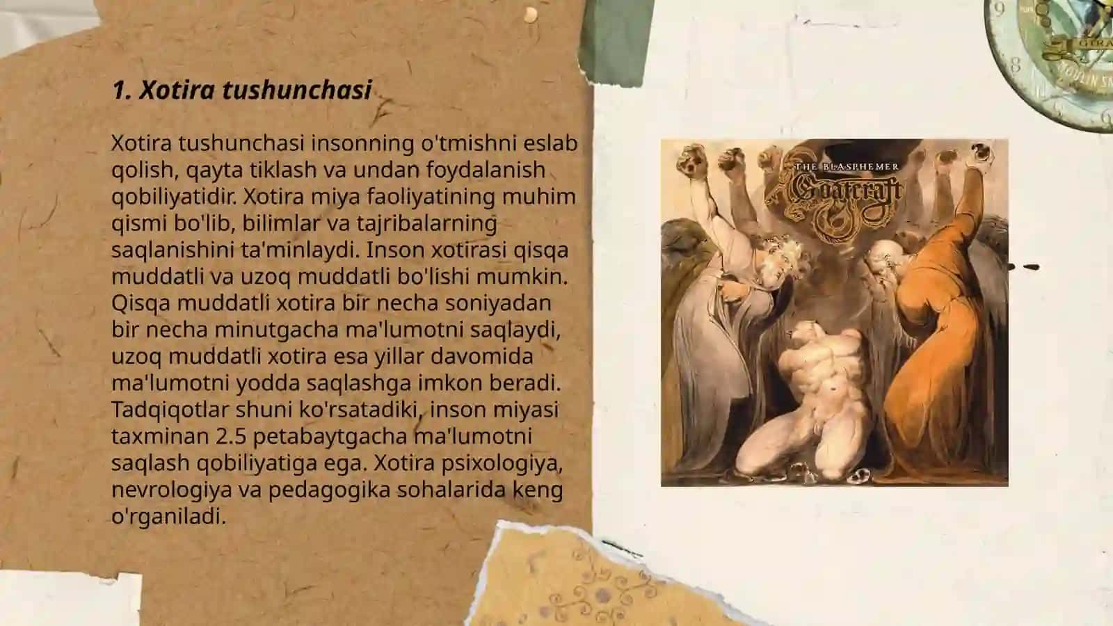 Xotira haqida tushuncha va uning nerv-fiziologik asosi 3
