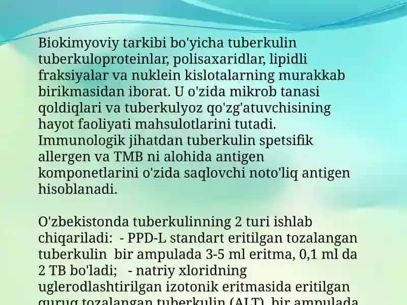 Tuberkulinodiagnostika 3