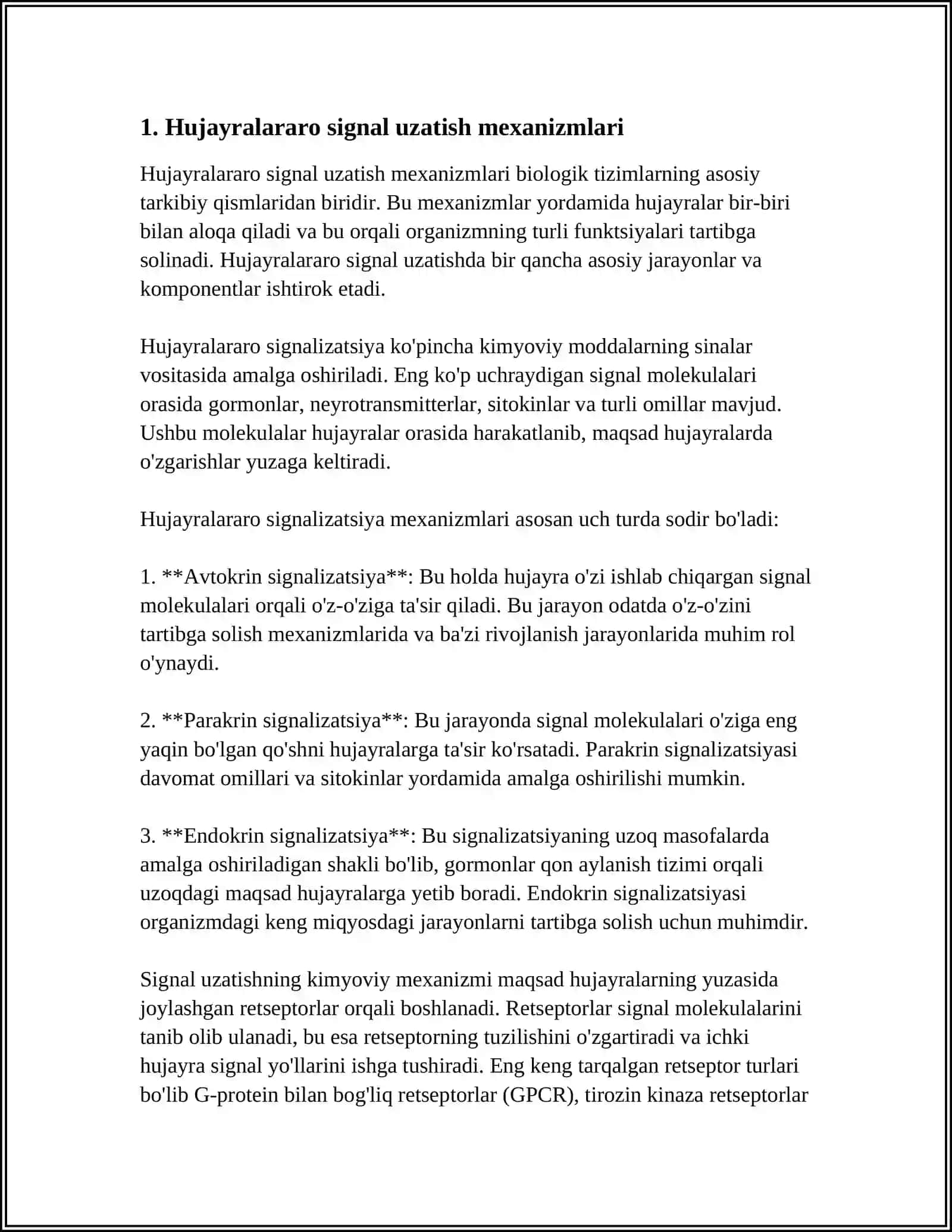 YALLIG'LANISH REAKSIYASI VAQTIDA HUJAYRALARNING ÓZARO TASIRI 3