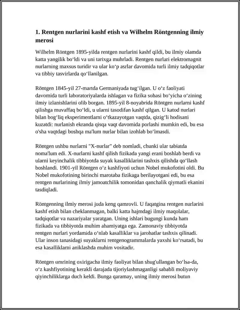 RENTGEN NURLARI ORGANISH TARIYXI SUYAK BOGIMLARI RIVOJLANISHI RENTGEN NURLAR YORDAMINDA ORGANISH.RENTGENOANATOMIYA YANGI TEXNOLOGIYASI 3