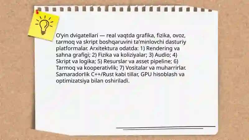 Õyin texnologiyalari 3