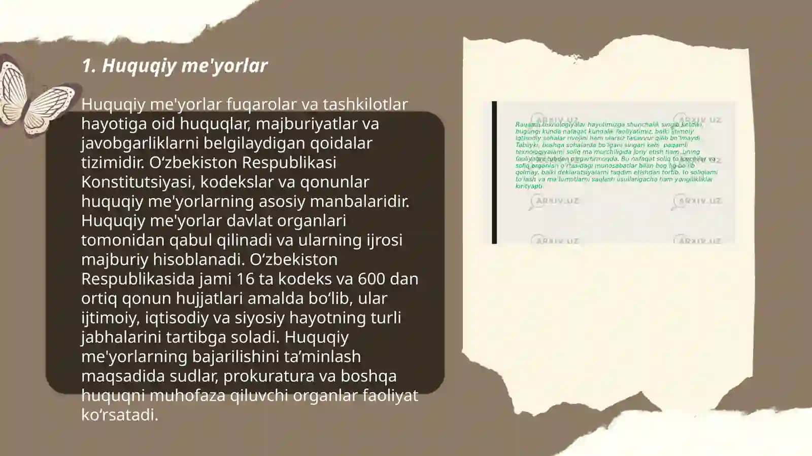 Ish yuritish va hujjatchilik atamalari 3