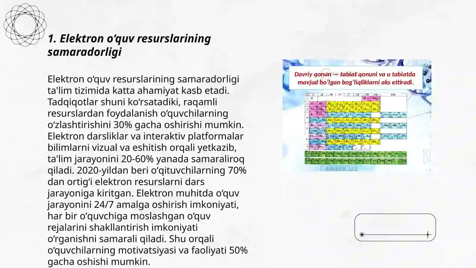 Tayyor elektron o‘quv-metodik va dasturiy ta’minotlarni tahlil qilish 3