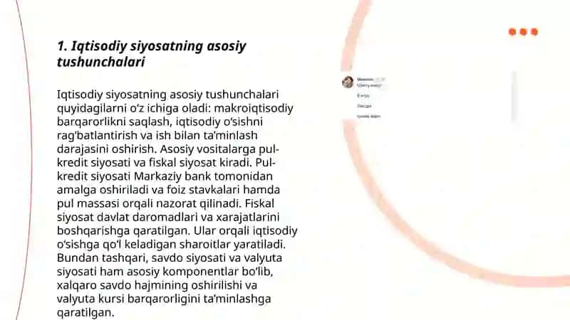 Iqtisodiy siyosatning mazmuni, maqsadlari va bozor iqtisodiyoti sharoitida davlatning funksiyalari 3