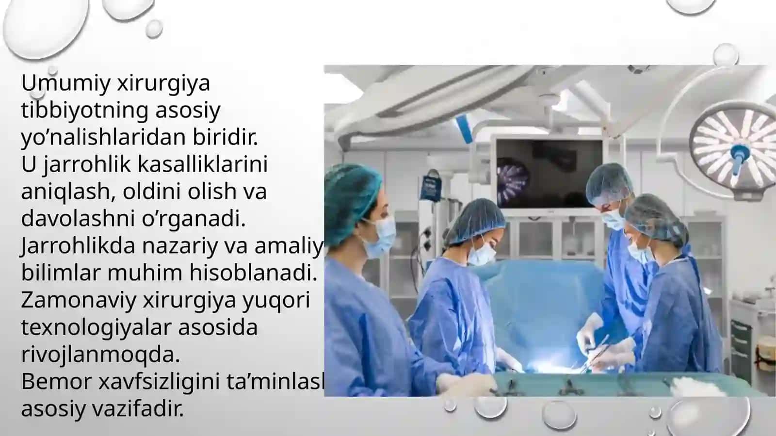 Umumiy Xirurgiya: Kirish, Antiseptika va Aseptika | Tibbiyot Talabalari uchun PPT 3