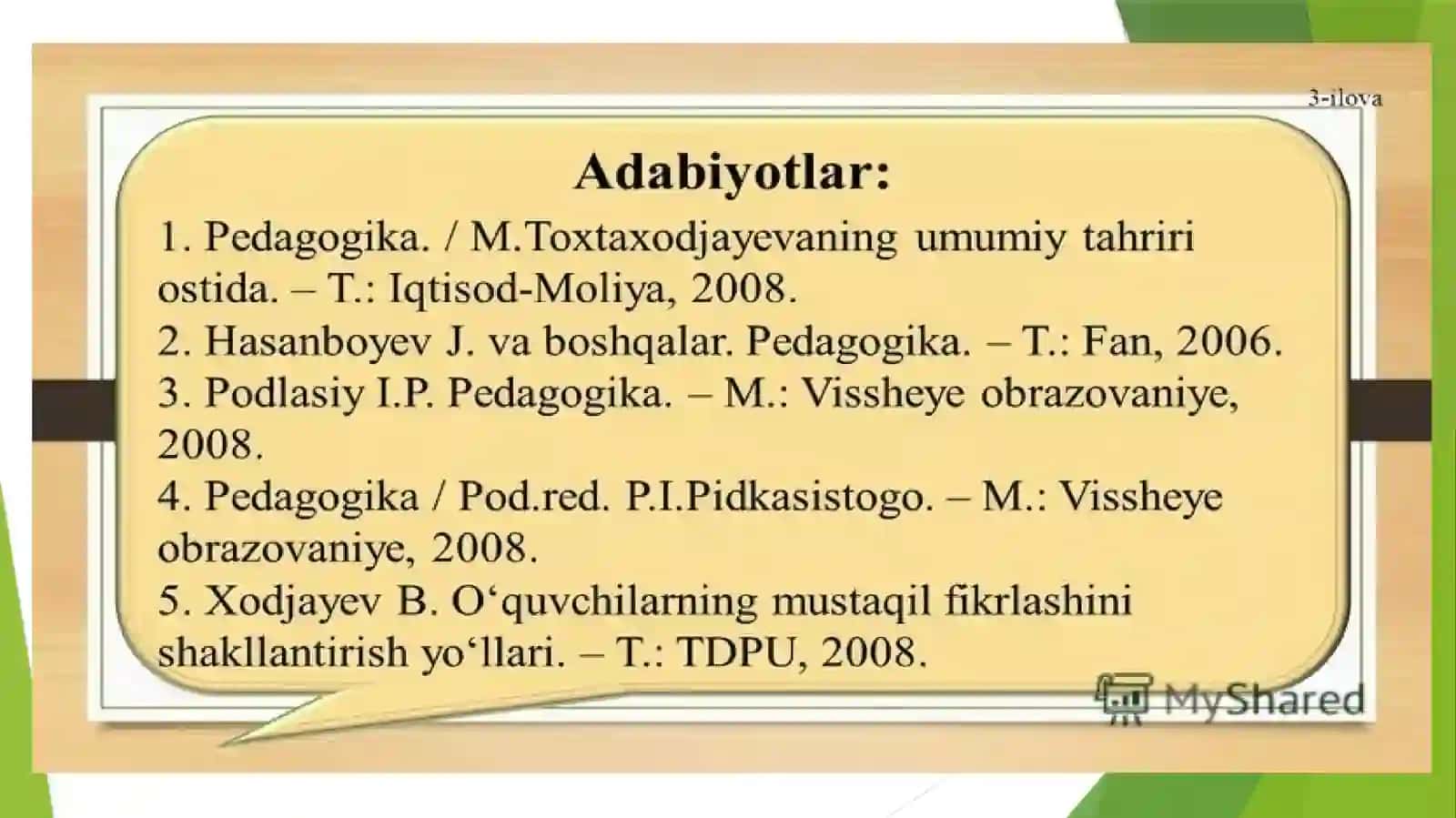 Ta’lim jarayonining mohiyati 3