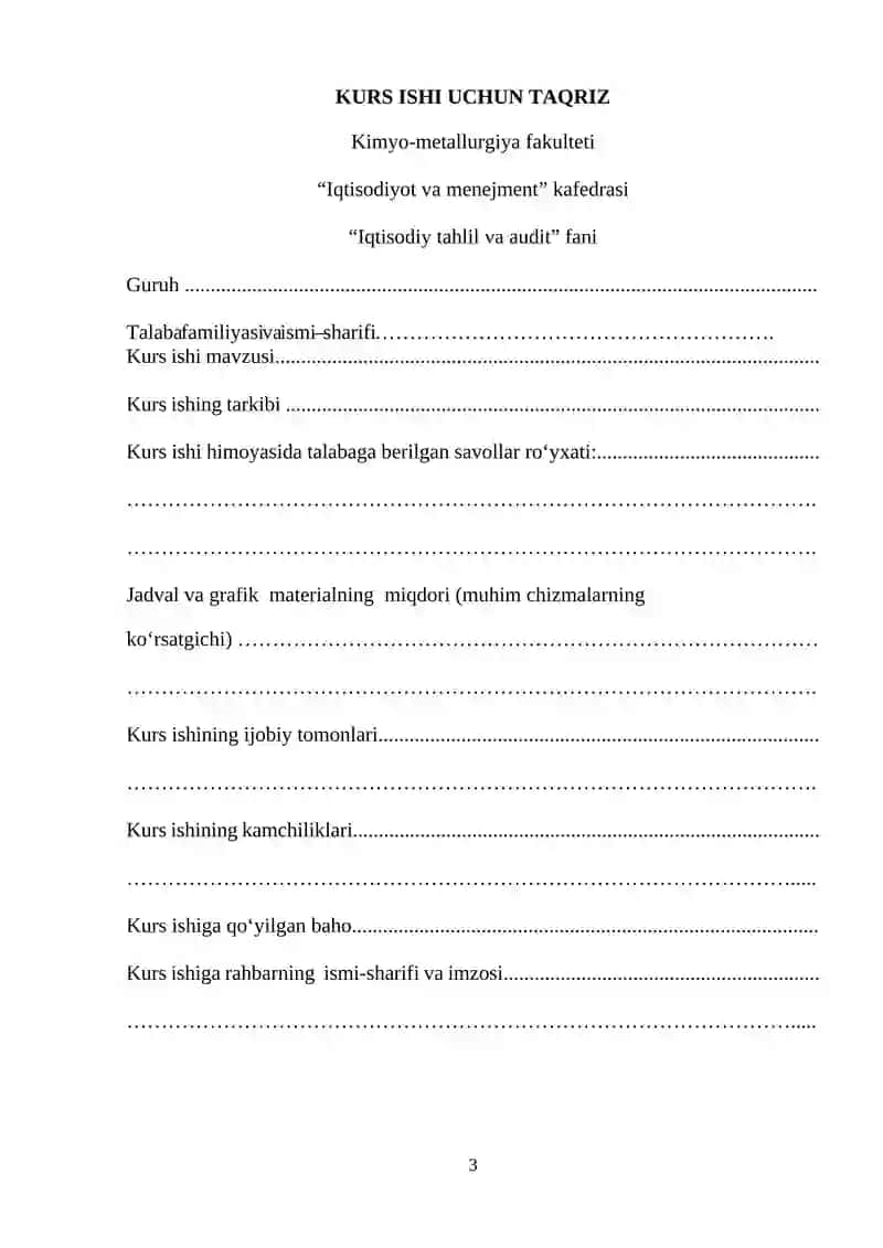 Moddiy resurslar va ulardan foydalanish tahlili 3