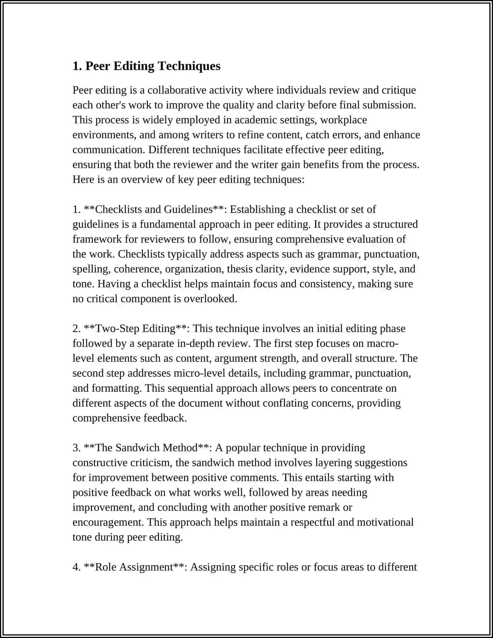 PEER EDITING EVALUTION 3
