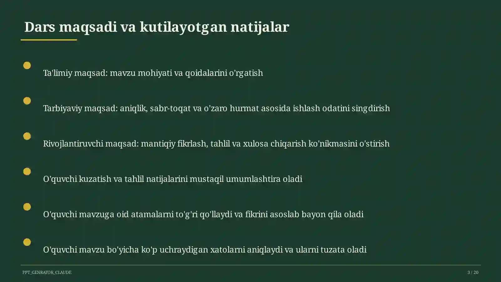 Genetika asoslari: Mendel qonunlari (9-sinf) 3
